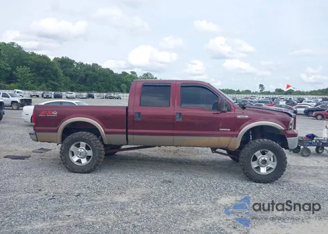 2005 Ford F-250 Lariat/Xl/Xlt from USA, damaged, VIN 1FTSW21P75EB75550